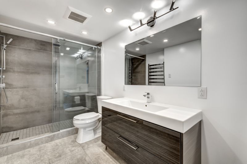 Contemporary Bathroom with Neutral Palette