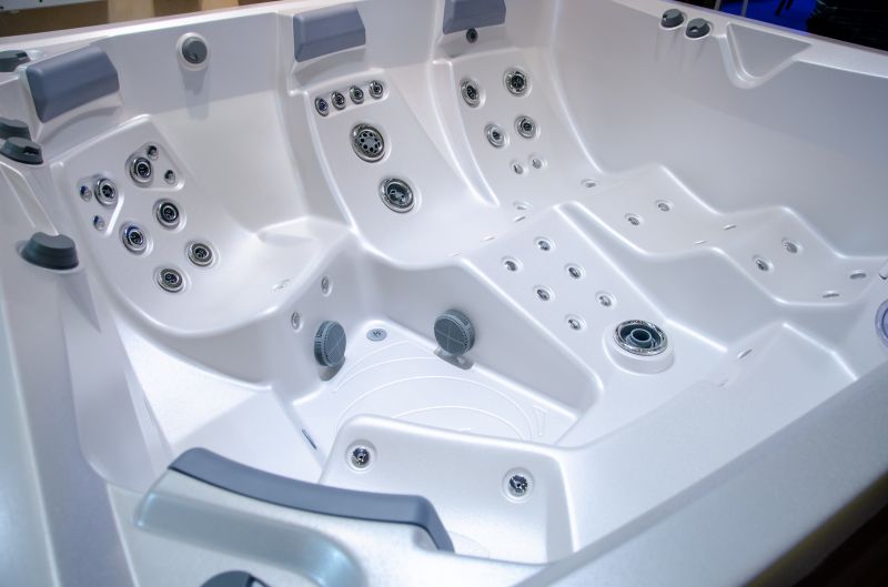 Corner Tub with Jets